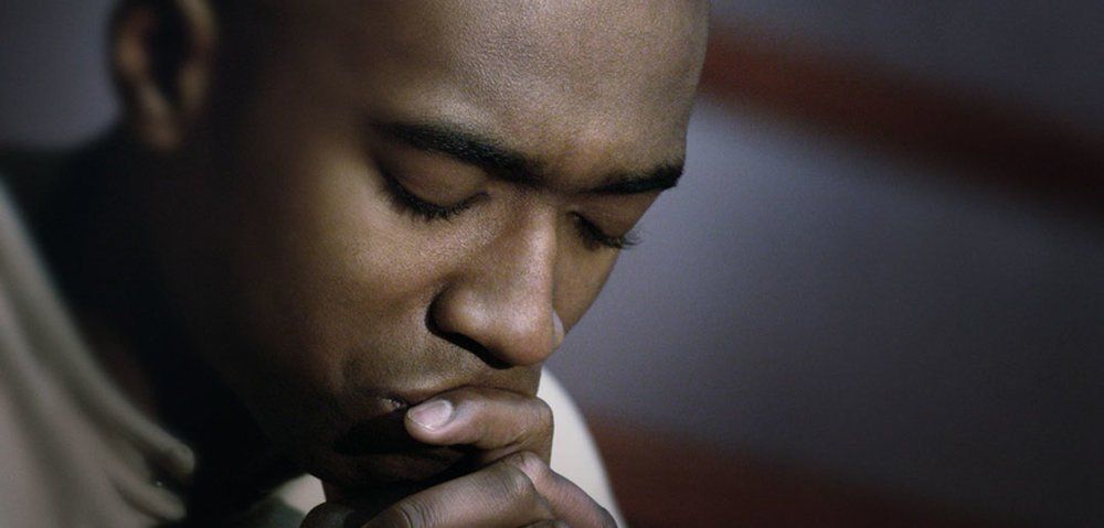 Black Man Grieving due to racism