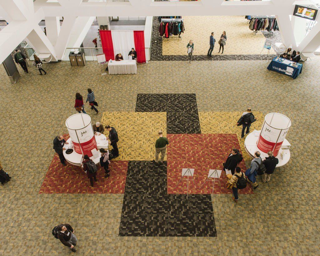 Attendees gathered for the Joint Mathematics Meetings in Baltimore in January 2019