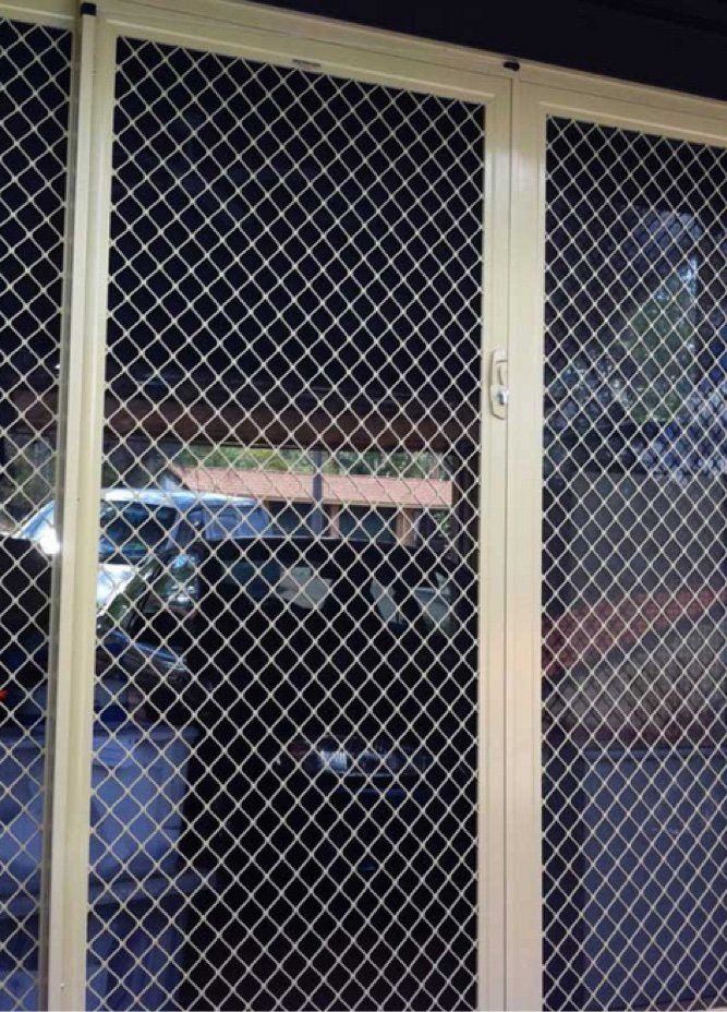 SecureGrille Stacking Security Door
