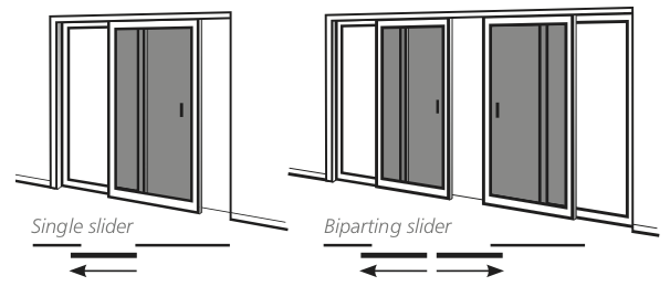 Sliding Security Doors