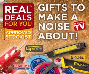 Real deals for you placard
