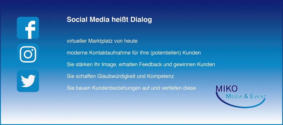 Professionelle Erstellung und Pflege Ihrer Social Media Kanäle