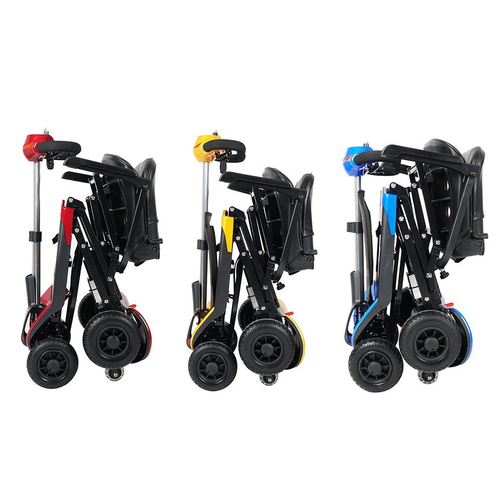 Optimus Folding Mobility Scooter - folded - multi-colour *3