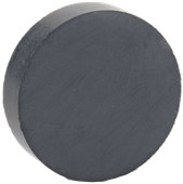 A close up of a black circle on a white background