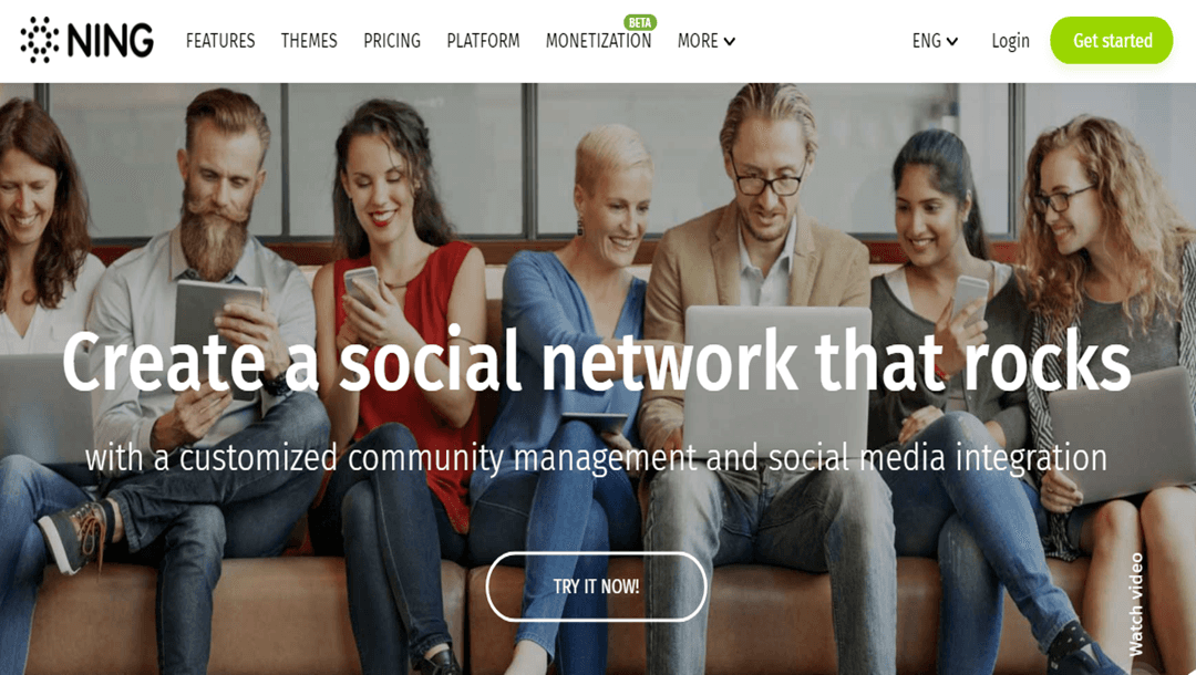 Ning website