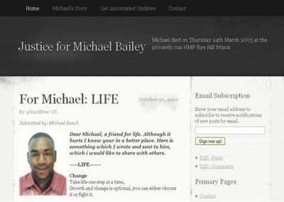 Justice for Michael Bailey