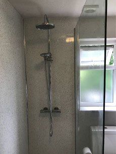 bathroom wet area
