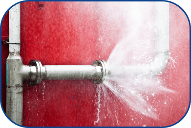 pipe burst