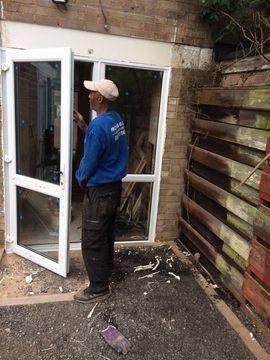 uPVC door