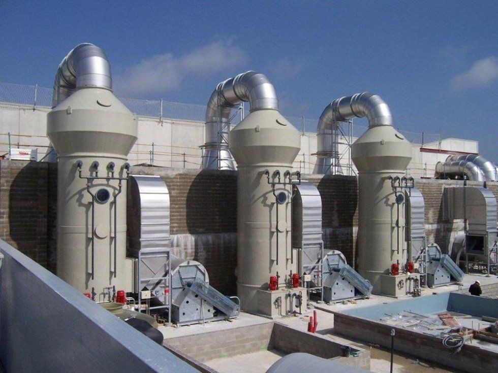 VERTICAL SCRUBBERS