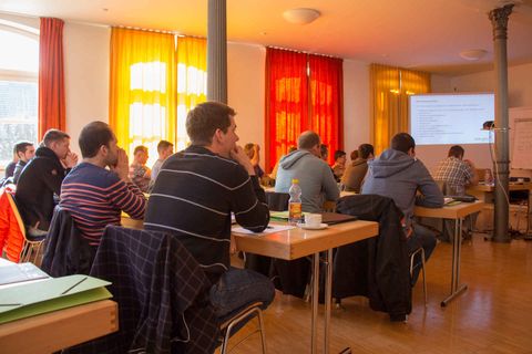 Biogas Sicherheitsschulung im Bürgerhaus Wolpertshausen
