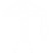 vector of a white crane