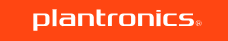Red Plantronics logo
