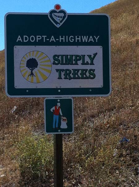 Simply Trees street signage — Simply Trees in Manteca, CA