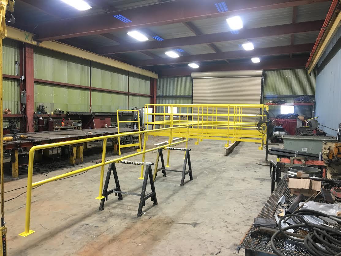 Steel Fabrication After — Columbia, TN — Industrial Contractors Inc.