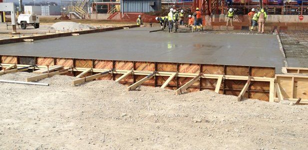 On Going Construction of Concrete Floor — Columbia, TN — Industrial Contractors Inc. On Going Construction of Concrete Floor — Columbia, TN — Industrial Contractors Inc.