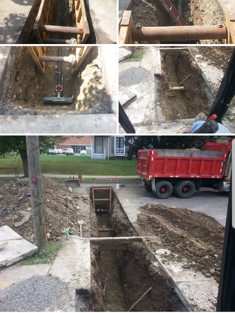 Water Pipe Installation — Binghamton, NY — Triple Cities Plumbing Heating & Excavating Water Pipe Installation — Binghamton, NY — Triple Cities Plumbing Heating & Excavating