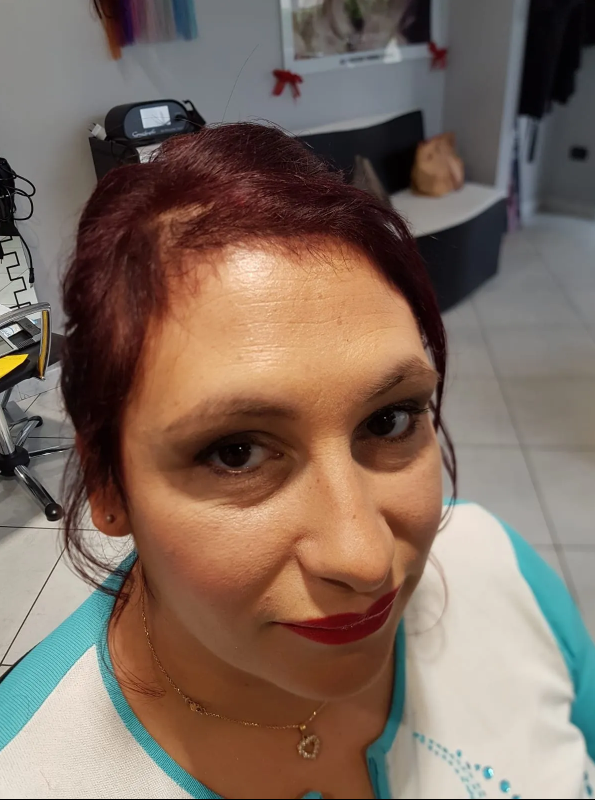 seduta di trucco casual