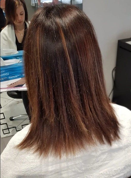 prima del trattamento capelli