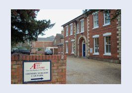 Exterior of veterinary practice