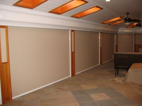 Roll Shutter Installation — House Balcony with Roll Shutters Roll Shutter Installation — House Balcony with Roll Shutters
