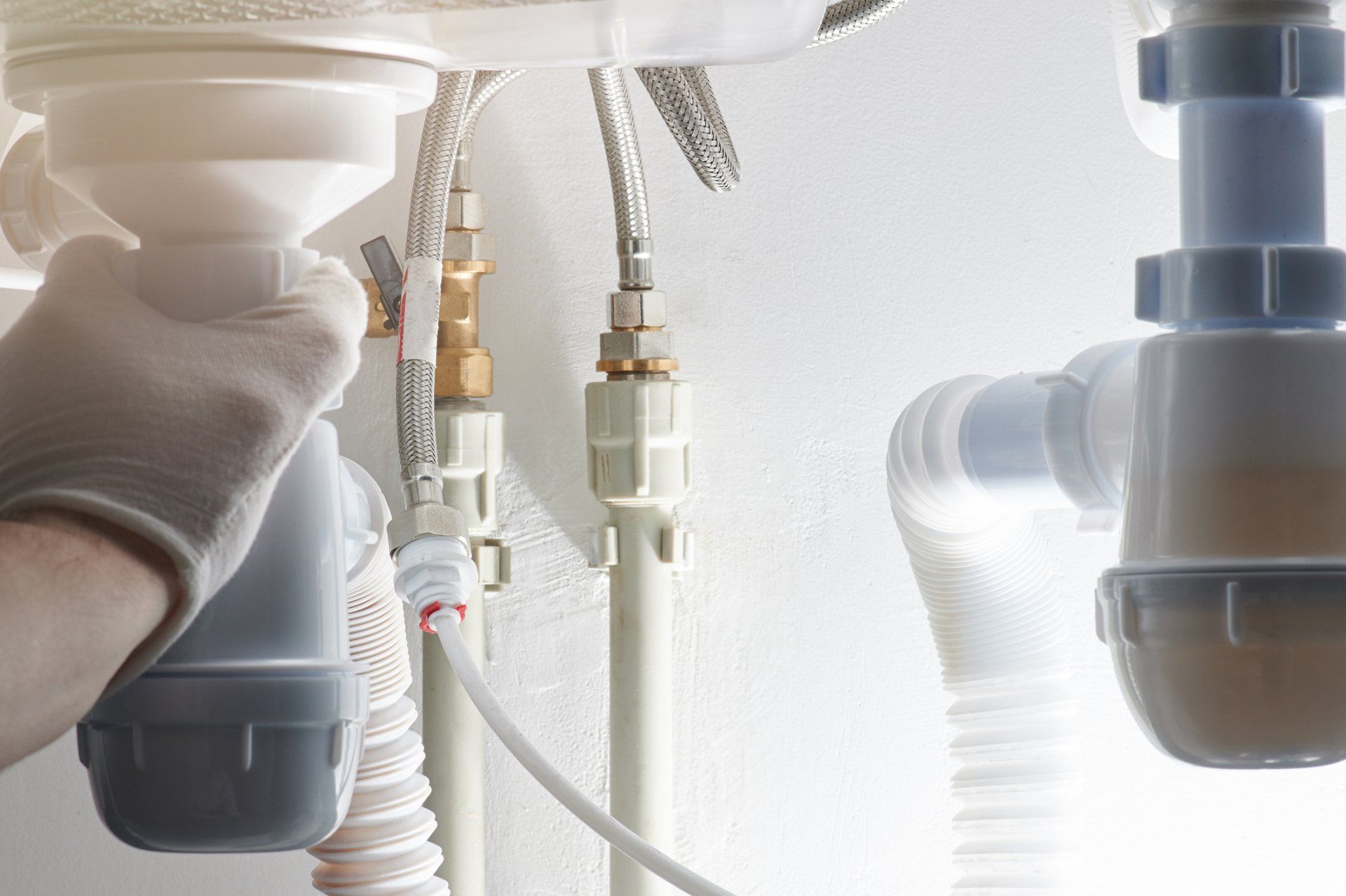 Installing Pipes Under The Sink  | Norco, CA | All-Star Plumbing
