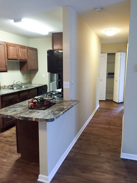Hallway & Kitchen