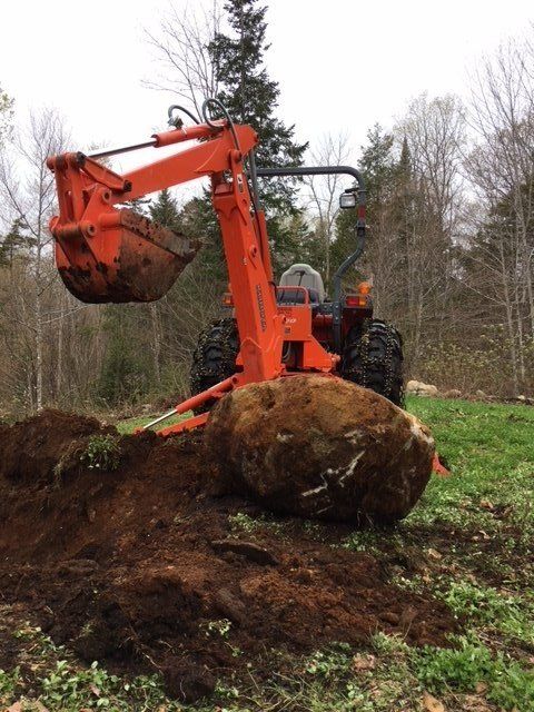 Backhoe services in VT & Northern NH