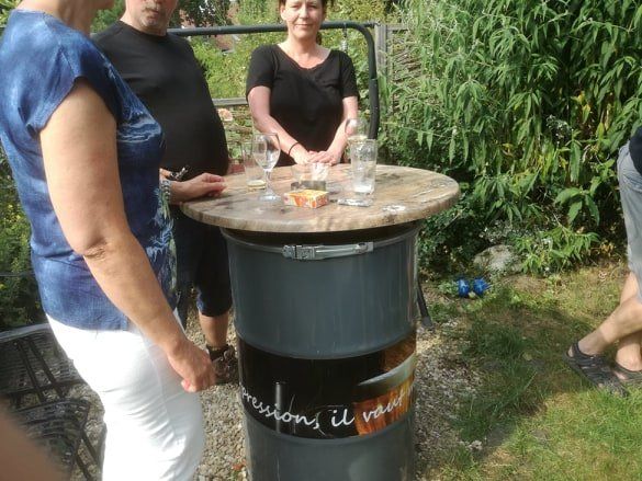 terrasse chauffant