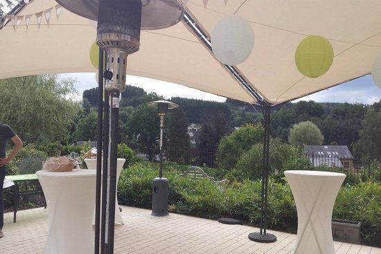 terrasse chauffant