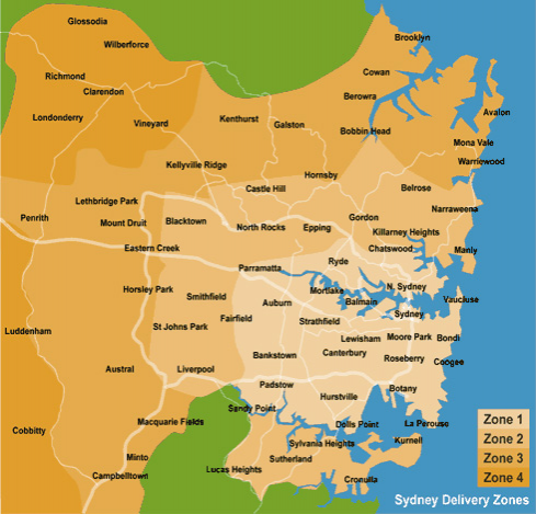 Area covered by removal professional
