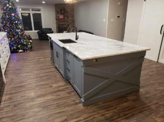 Marble countertop