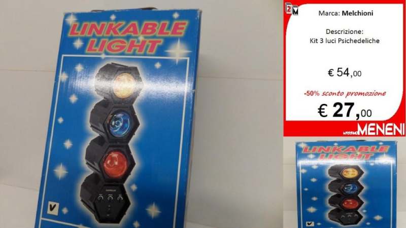 Confezione regalo per le luci psichedeliche