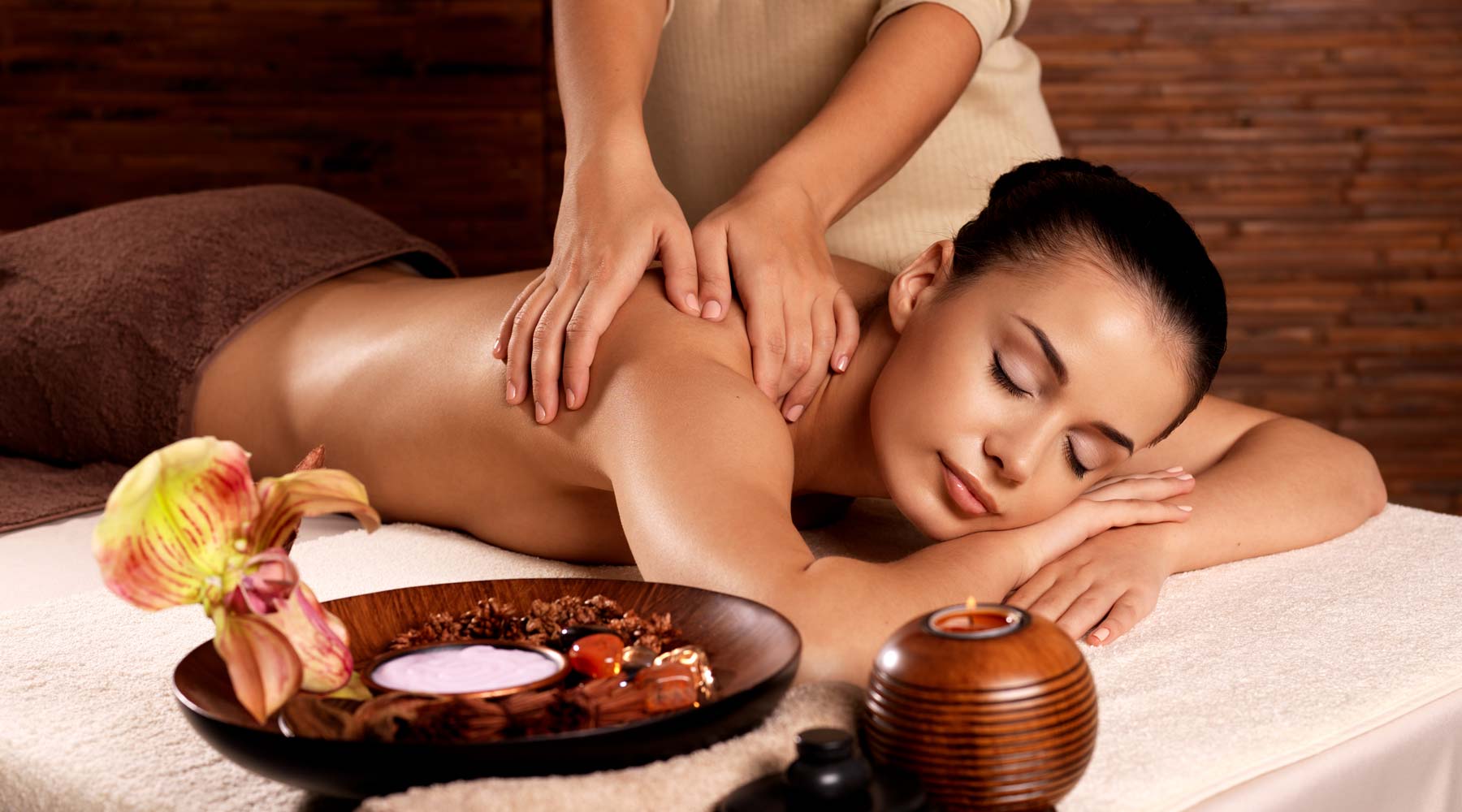 Relaxation — A Girl Relaxing with Massage in West Monroe, LA