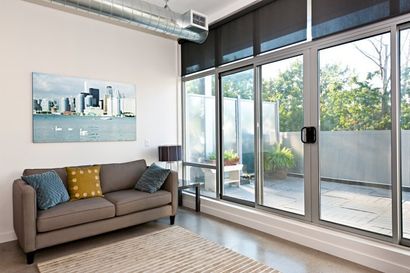 aluminum frame sliding door and windows - Sir Fix It in Hampton, VA