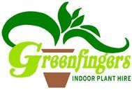 business logo of greenfingers indoor plant hire business logo greenfingers indoor plant hire