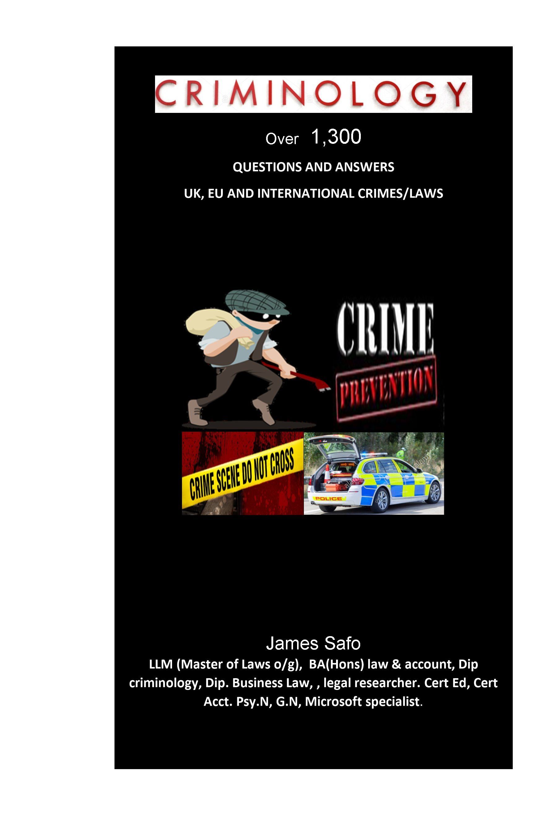 CRIMINOLOGY