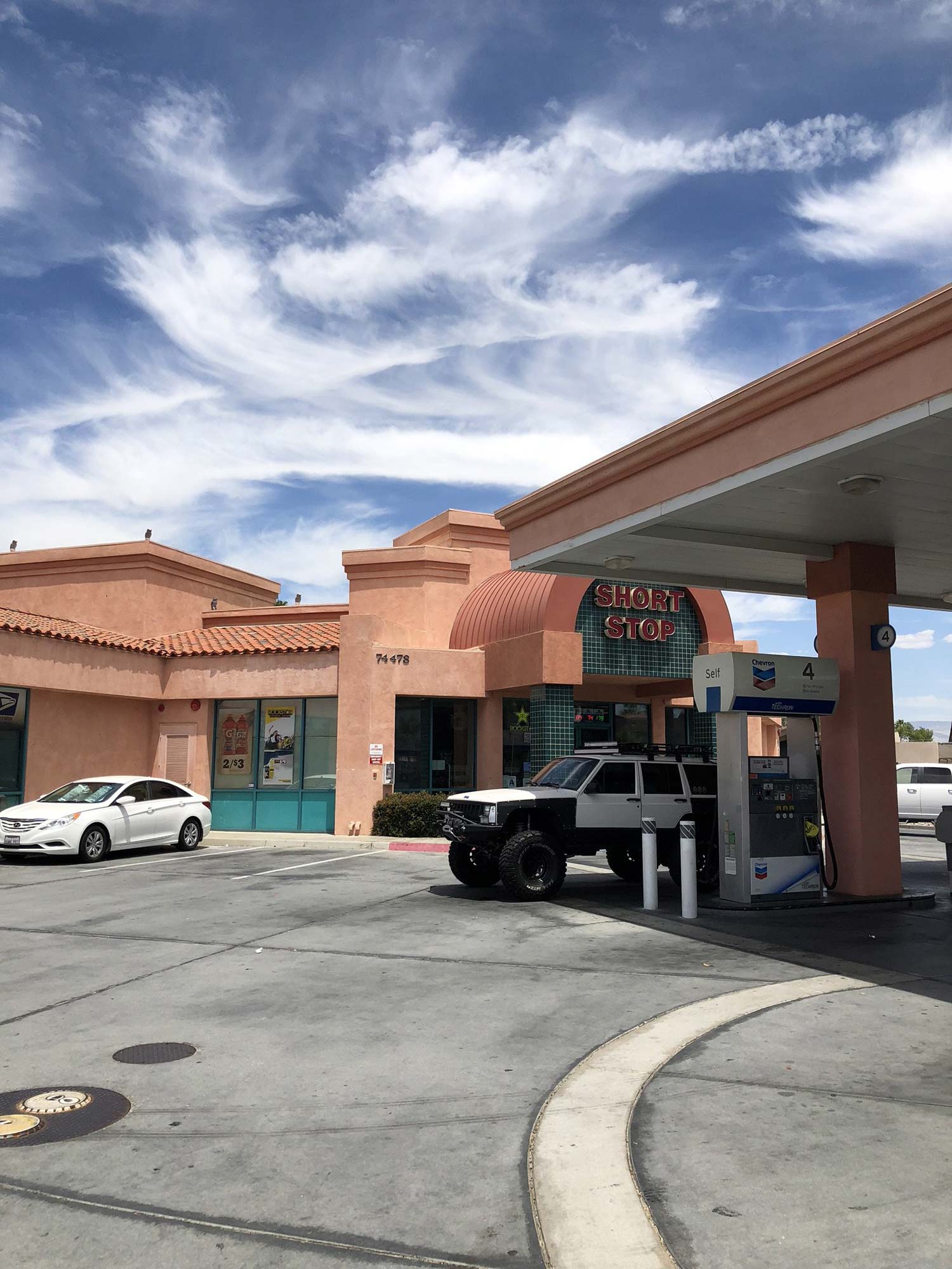 People Painting Building Ceiling — Palm Desert, CA — Richken Painting Inc.