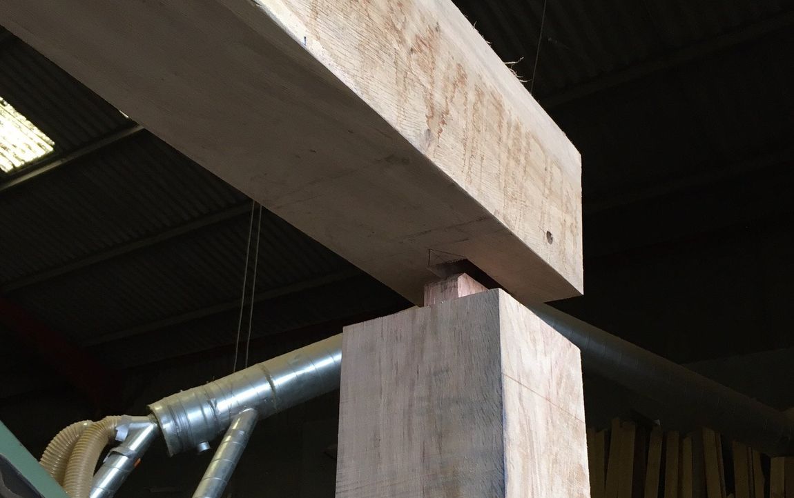Green Oak Beams