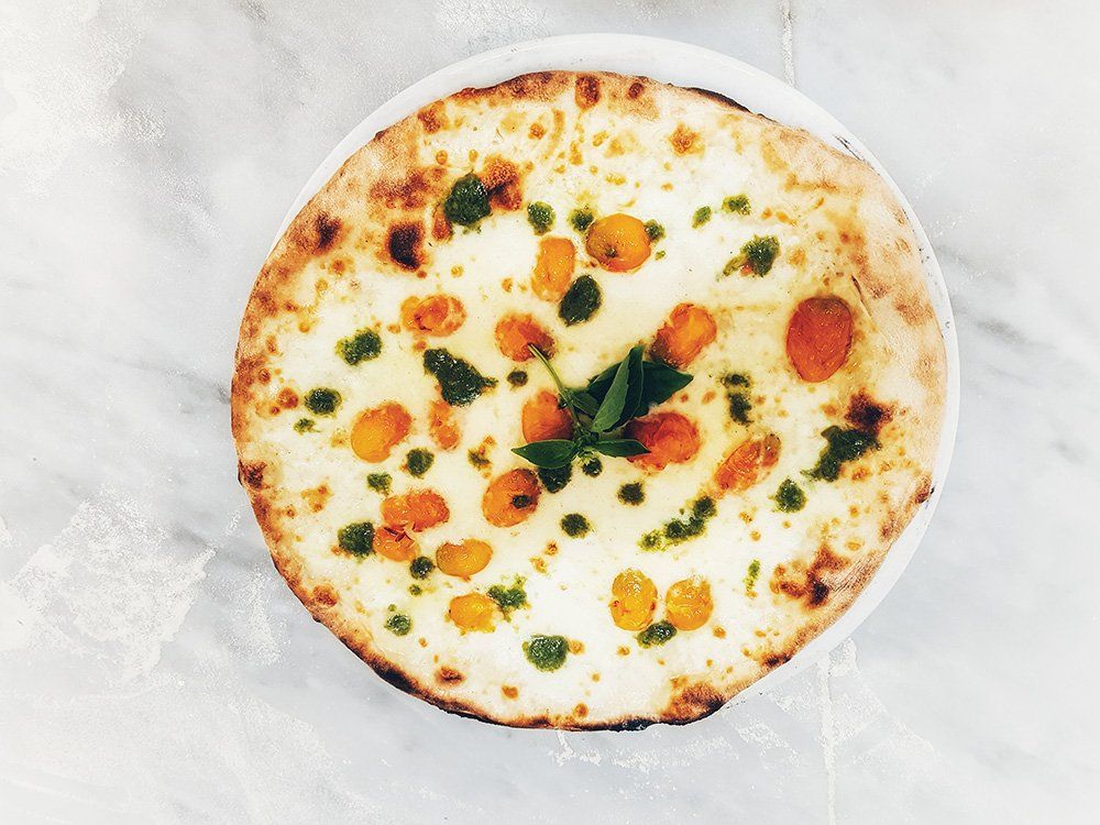 pizza bianca