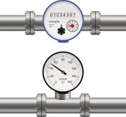 water pipe pressure meter