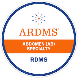 ARDMS RDMS badge icon