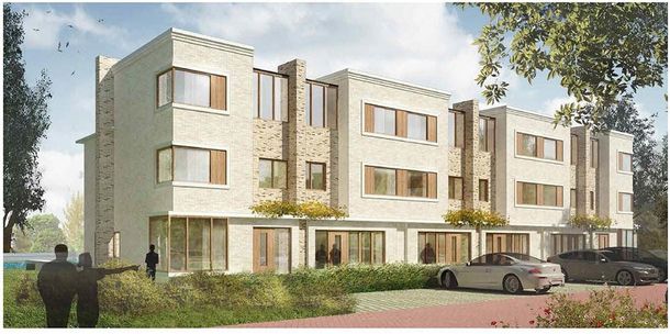 Render image of a development Frederik Hendriklaan