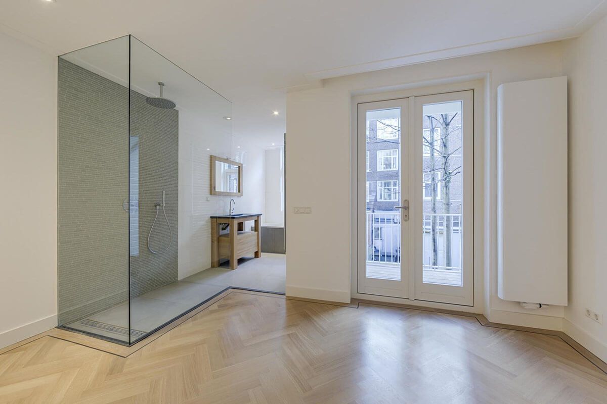 Interior of apartment at Ter Haarstraat.