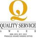 Quality Service Award