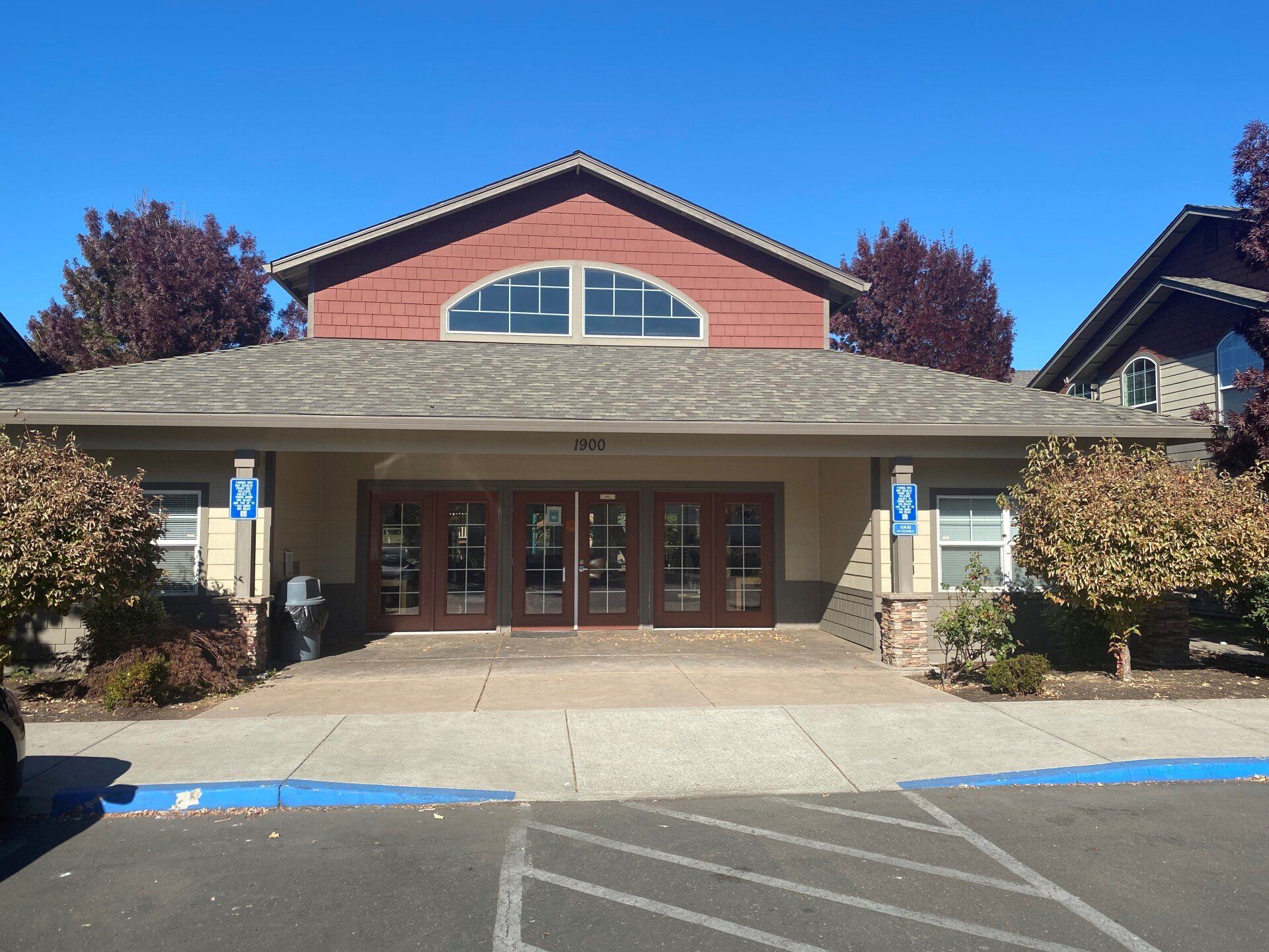 front entrance