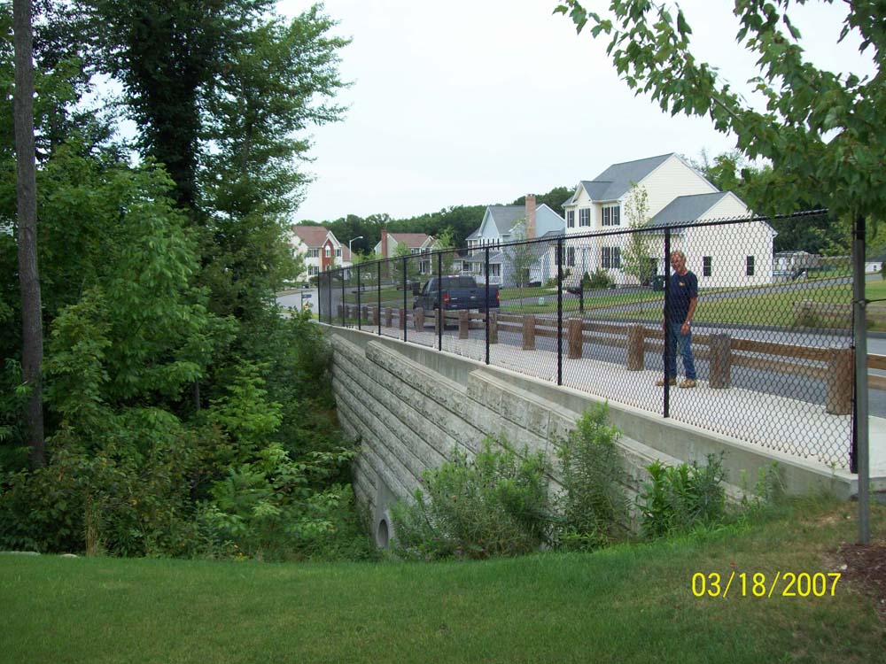 Walkway, Ciesla Construction Corp. in Sturbridge, MA residential sub-division, auburn, ma 2010
