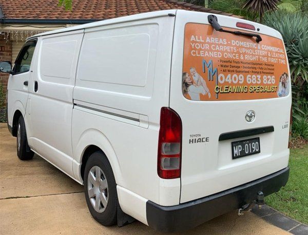 mm cleaning specialists van