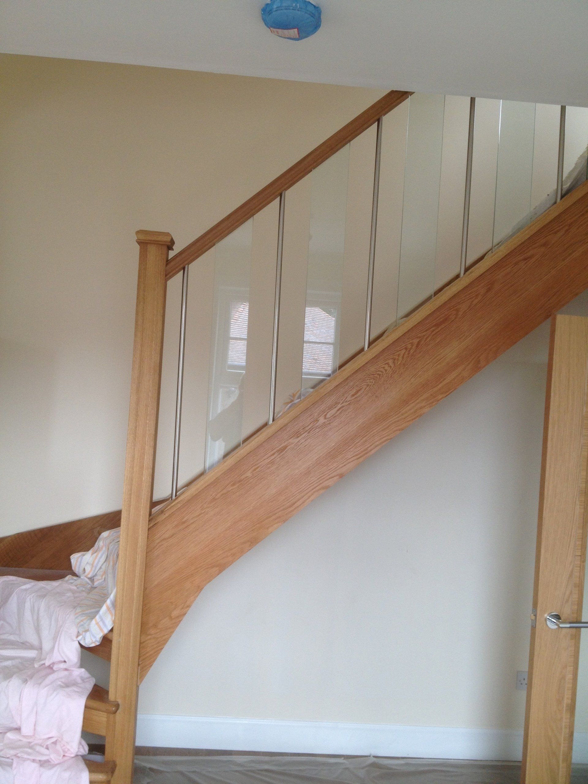 wooden stairs