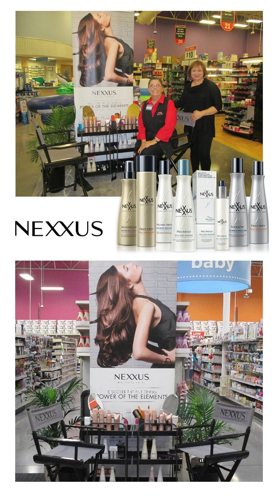 nexxus branding imagery